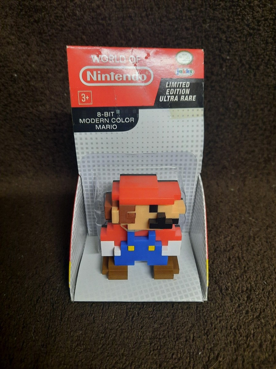 World Of Nintendo Jakks 8-Bit Modern Color Mario, Mario (Classic