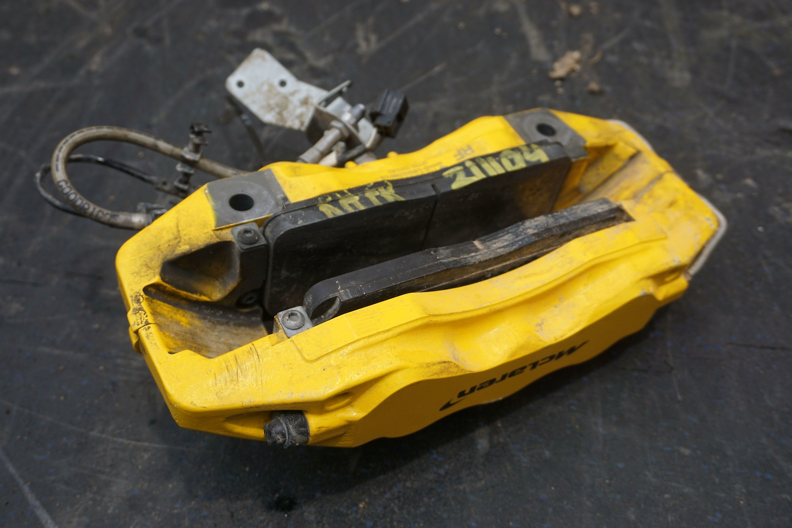 Front Right Passenger Brake Caliper Yellow 11C0064CP McLaren 650s Spider 2016