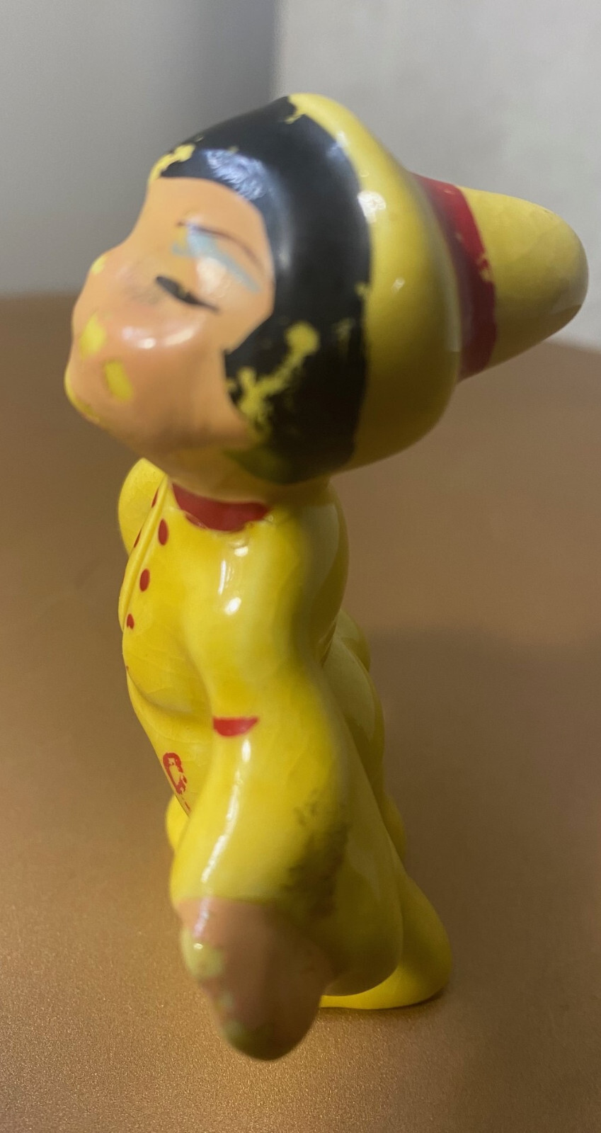 Vintage Believed Elbee to Be Art Hand Decorated Asian Salt And Pepper