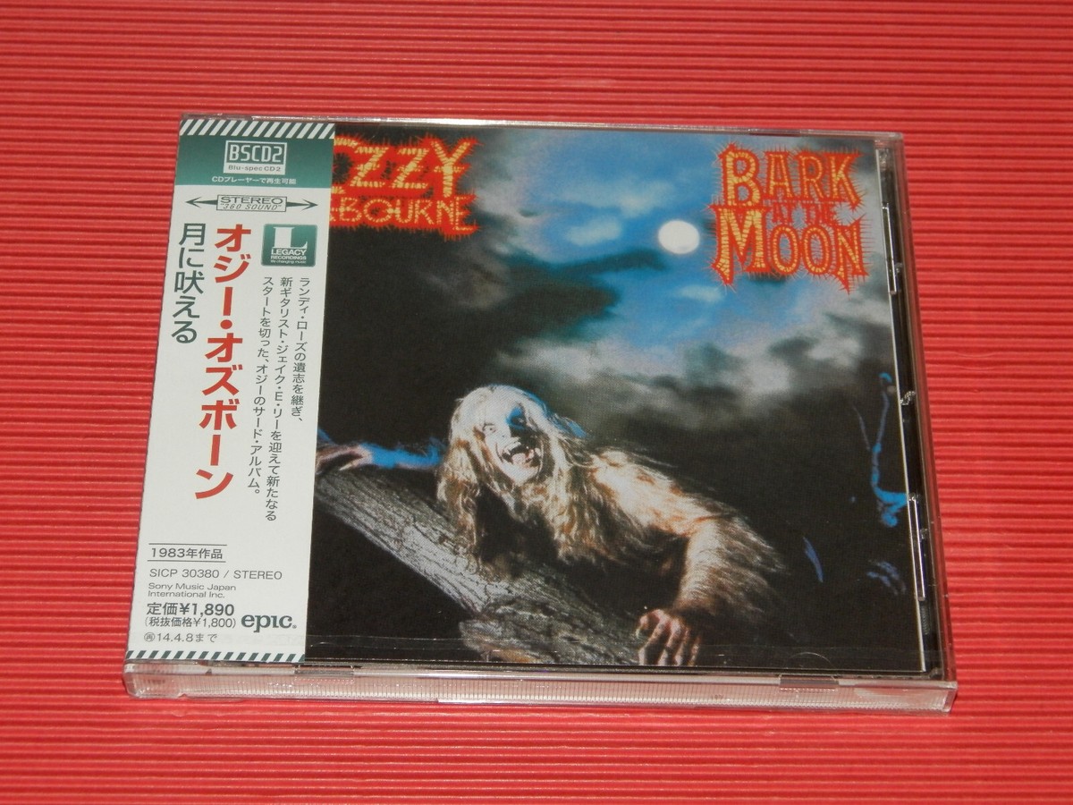 4BT OZZY OSBOURNE BARK AT THE MOON WITH BONUS TRACKS JAPAN BSCD2