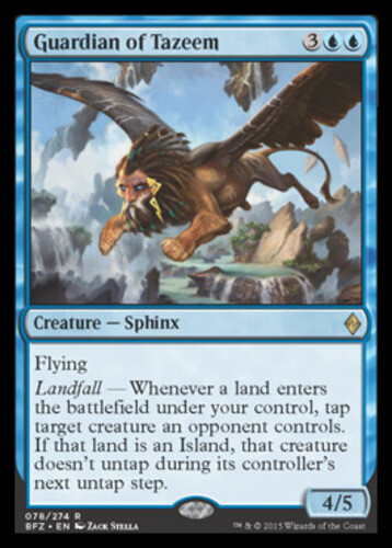 Battle for Zendikar - Guardian of Tazeem - Foil - Picture 1 of 1