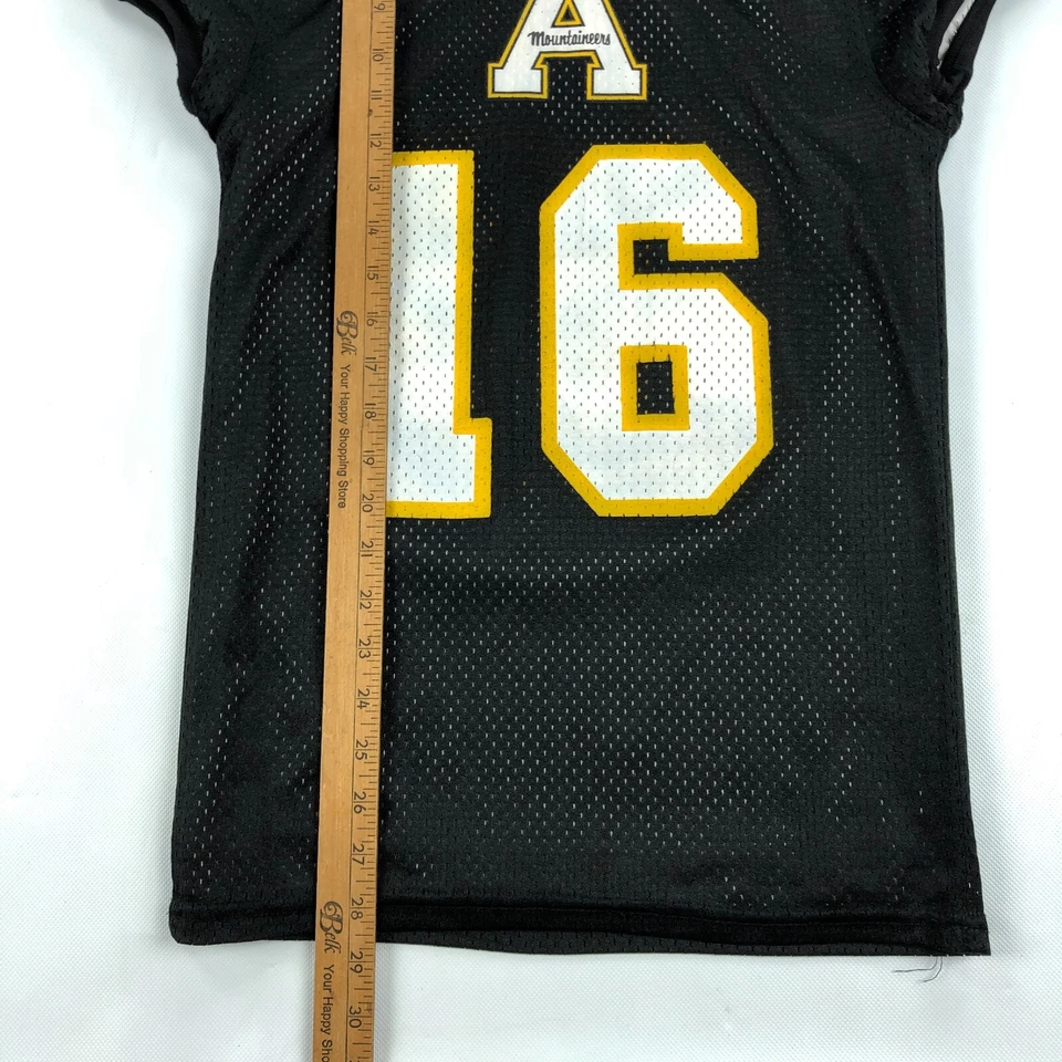 Camiseta de fútbol del estado de los Apalaches del equipo atlético emitida #16 reversible Foto 4 de 4