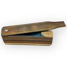 Vintage Lynch World Champion Turkey Call, Model 102 1958 GLUED BROKE STILL WORKS