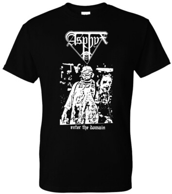 ASPHYX T-shirt Enter The Domain morgoth incantation god macabre massacre morgue