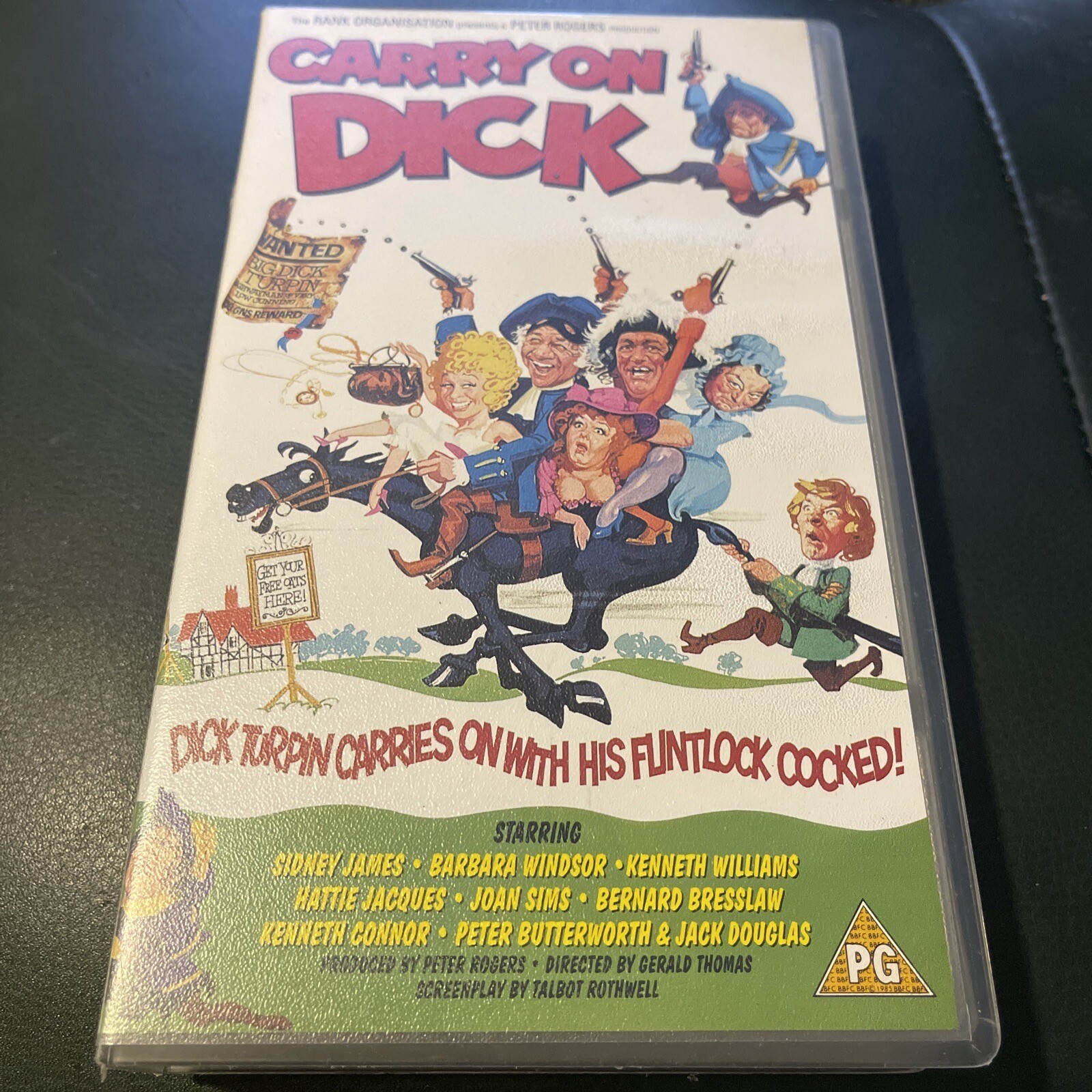 Carry On Dick (VHS, 1996) Dick Turpin Carries On. Excellent Condition