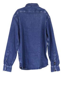 7 Seven for All Mankind Classic Denim Button Up Shirt Men (Sz S/M