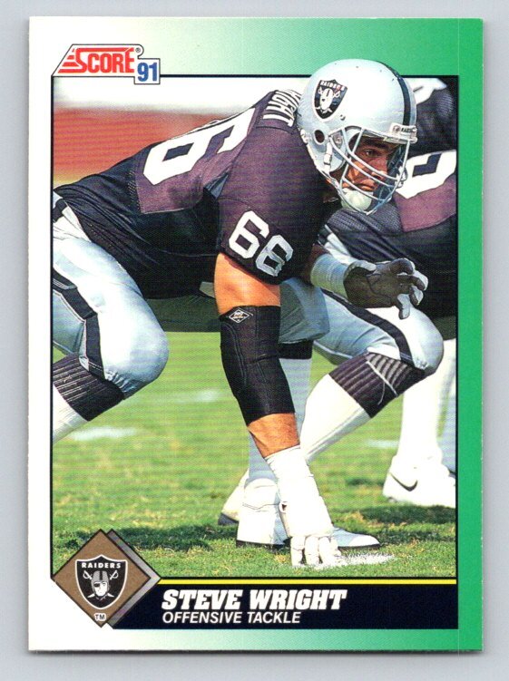 1991 Score -   RC  #306 Steve Wright