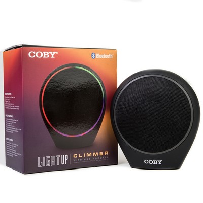 coby geosphere light up speaker