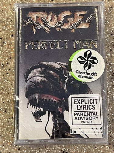 Rage Perfect Man Cassette Tape 1988 Factory Sealed First Pressing Mint Kreator
