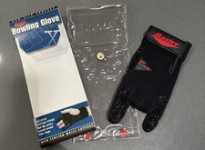 MASTER Bowling Glove LEFT Handed Medium Black...