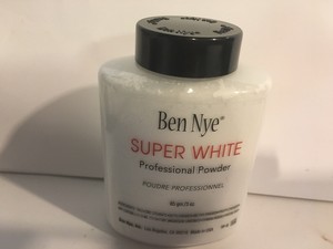 Ben Nye Super White Face Powder 1 5oz 3oz 8oz New Authentic
