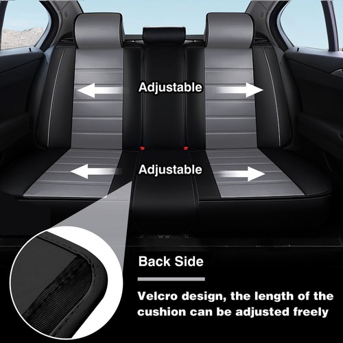 For Honda CR-V CRV 5 Seat Full Set Car Seat Covers Leather Front Rear Protectors - Picture 72 of 142