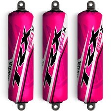 Magenta Shock Covers for Honda TRX250 R X  2023 "Limited Edition" (Set of 3)