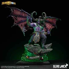 Blizzard game Hearthstone Illidan Stormrage collection statue figure