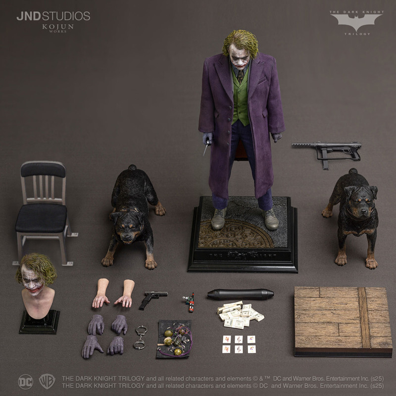 JND Studios Joker ジョーカー スタチュー　フィギュア 新品 JND Studio Joker Action Figure Model in stock 1/6 Scale Type