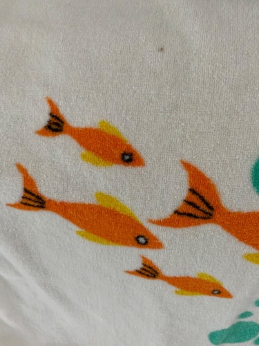 Vintage Charlie The Tuna Beach Towel Starkist Cannon Cotton 41x24" Advertisement - Picture 4 of 6
