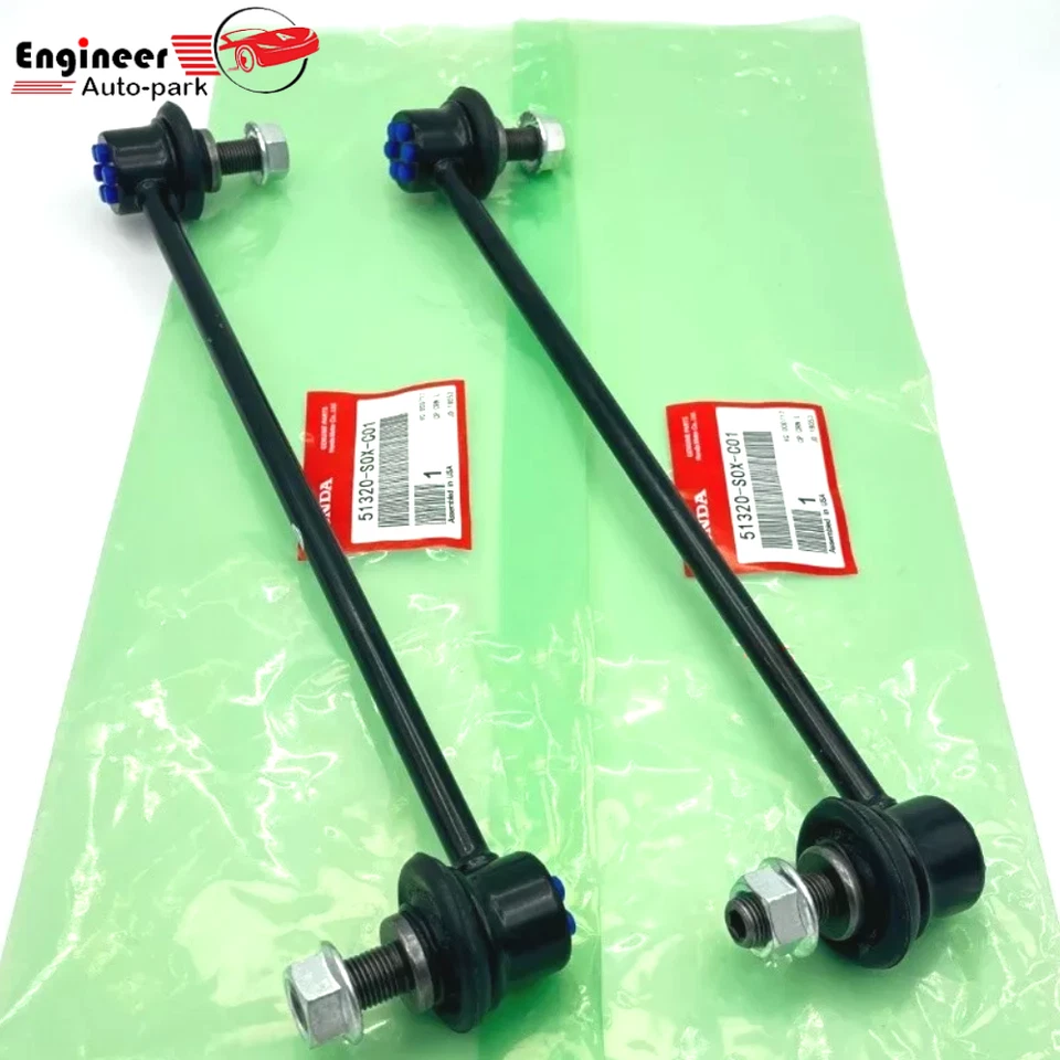 Extremos de barra estabilizadora delantera OEM 2 piezas para Honda Pilot Acura MDX ZDX 3,7 L 3,5 L Foto 3 de 3