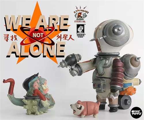 1000TENTACLES We Are Not Alone Limited Painted Model Collectibles Figure New - Picture 5 of 10