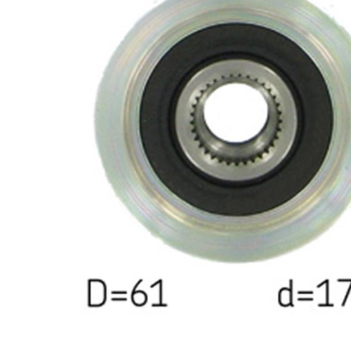 Alternator Freewheel Clutch Pulley SKF for V70 S80 S60 C70 S70 XC90 XC70 V40 S40 - Picture 4 of 6