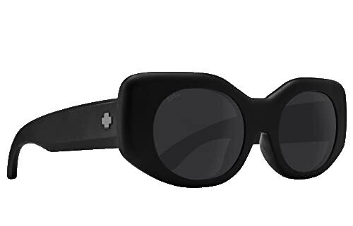Vintage Suntimer Sunglasses S-633 Black Round Frames with  display picture 1