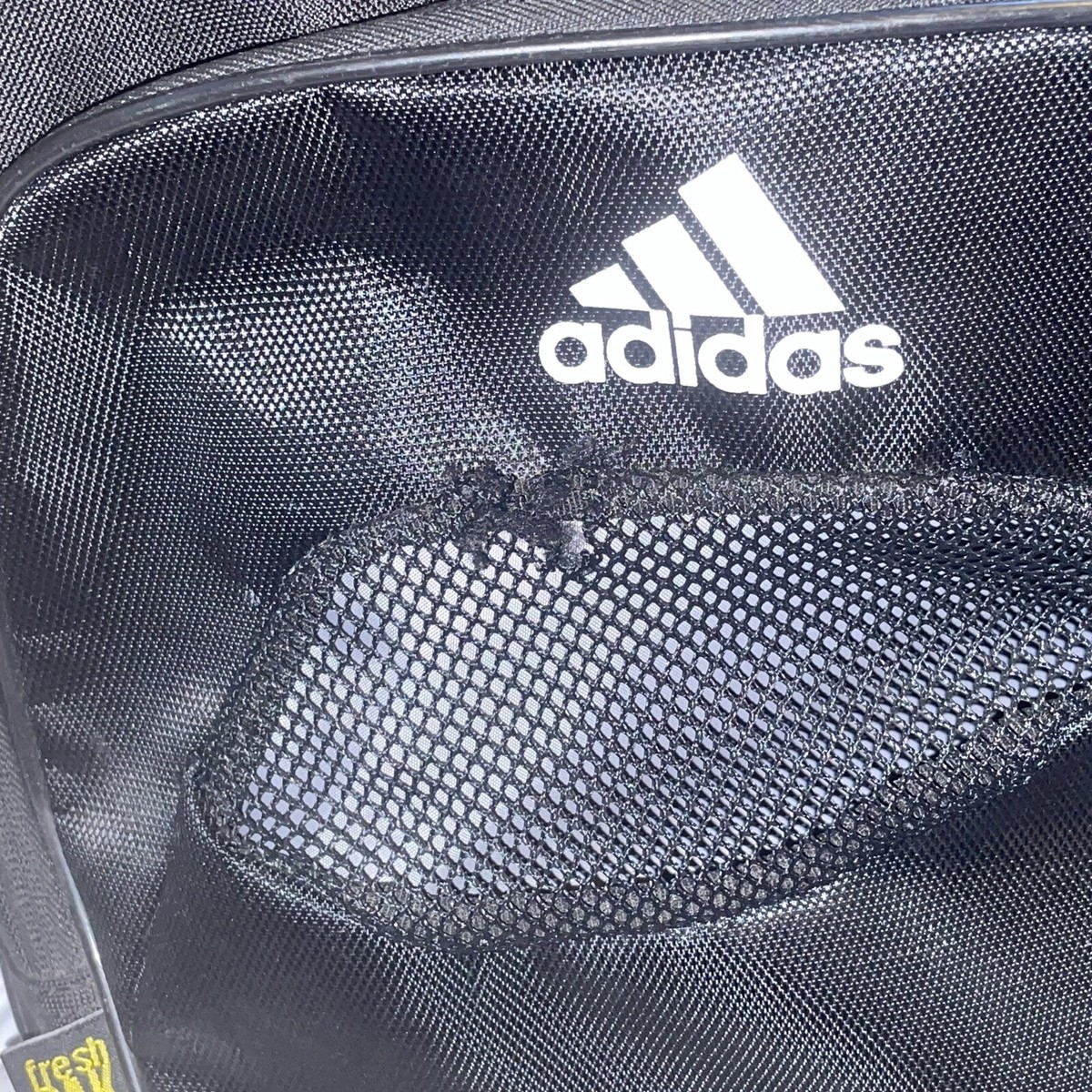 Adidas Black Shoulder Strap Duffle Bag Logo Medium