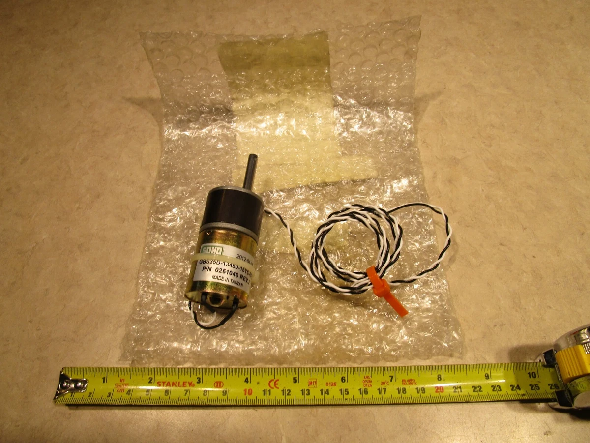 MARKEM IMAJE 0251046 GEAR MOTOR, REV. J, H0318 | eBay