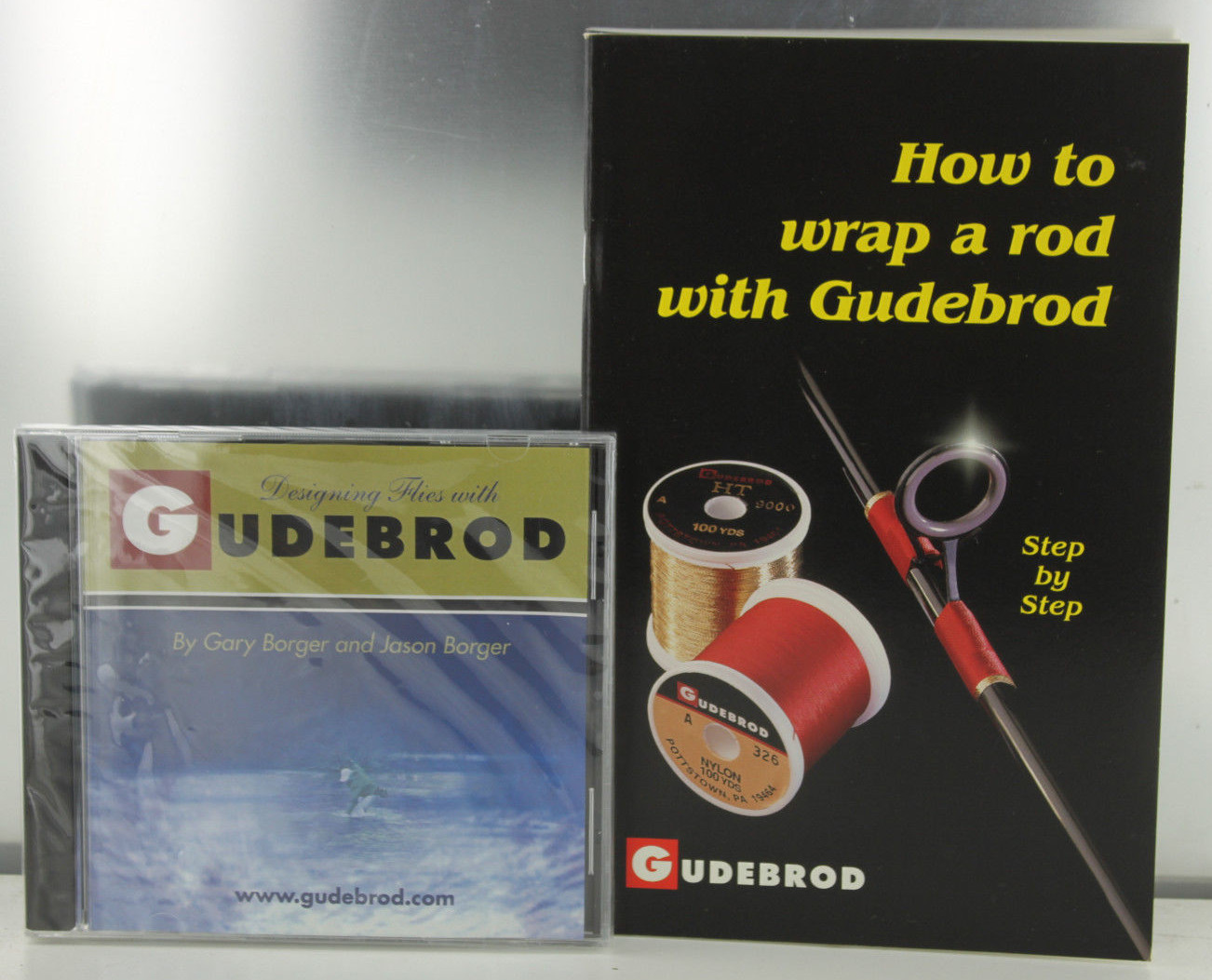 GUDEBROD HOW TO WRAP CUSTOM FISHING ROD / DESIGNING FLIES DVD & BOOK ...