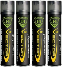 Vector KGM 14x Filtered Premium Refined Fuel Butane Gas Refill(320mL) Pack of 4
