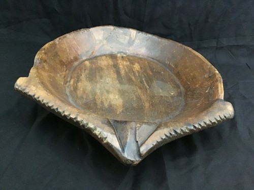 Antique 19th Century Dough Trench Bread Bowl 18" Wood Primitive Rustic Style - 第 5/10 張圖片