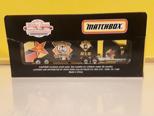 Camión diecast Pittsburgh Pirates 1994 65o Juego de Estrellas caja de cerillas blanco rosa - Imagen 4 de 5