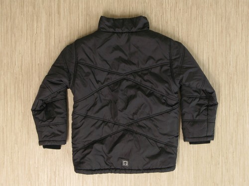 Timberland Outdoor Performance Black Puffer Coat Women's Size S 8-10 Zipper Warm - Picture 2 of 3