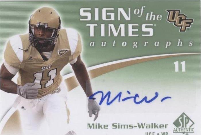 2010 SP Authentic Mike Sims-Walker #ST-MW - 1 of 2