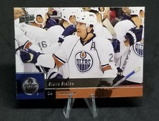 Steve Staios Oilers 2009 2010 Upper Deck Hockey Series 2 Trading Card 443 D