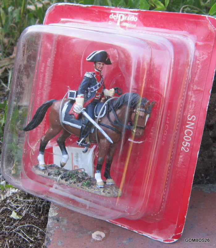 Figurine Soldat Napoléon Del Prado N°80 - Cavalier, 4ème Régiment De Cavalerie - Occasion