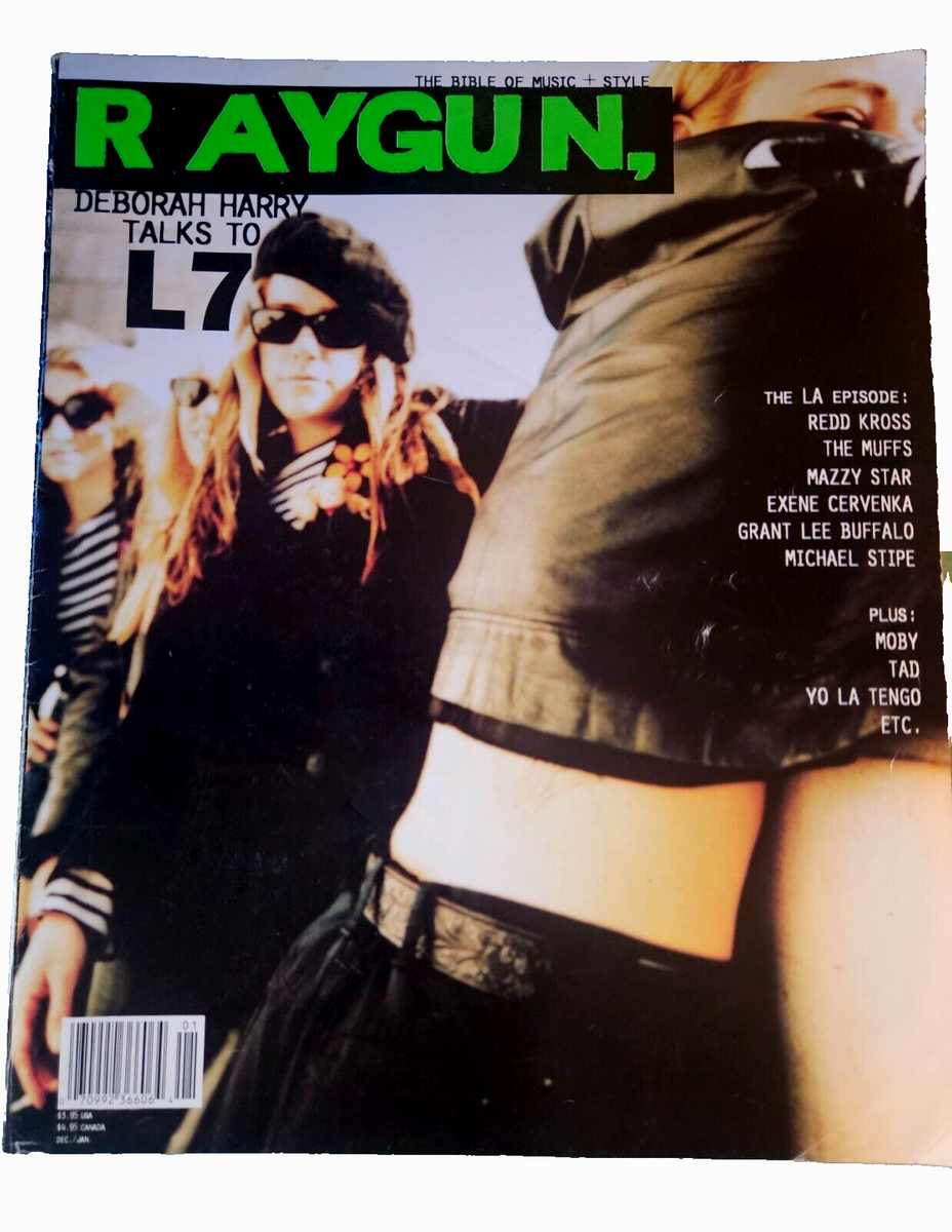 Original RAY GUN MAGAZINE #12 Dec 1993 L7 Debbie Harry BLUR Mazzy