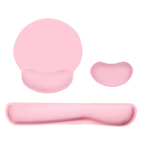  Wrist Rests for Keyboard and Mouse Pad Set Ergonomic with Support