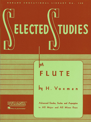 RUBANK ''SELECTED STUDIES'' FOR FLUTE MUSIC BOOK BRAND NEW ON SALE INSTRUCTIONAL!!