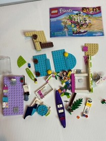 Lot LEGO Friends Sets Heartlake Surf Shop 41315 41392 41396 Nature Glamping