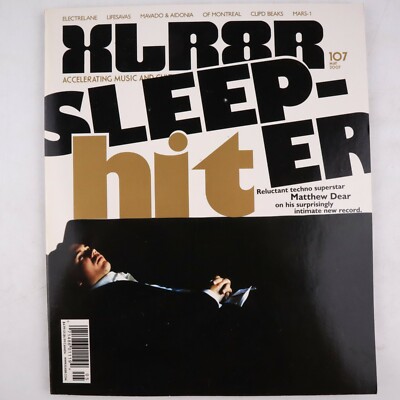 XLR8R Magazine May 2007 #107 Matthew Dear