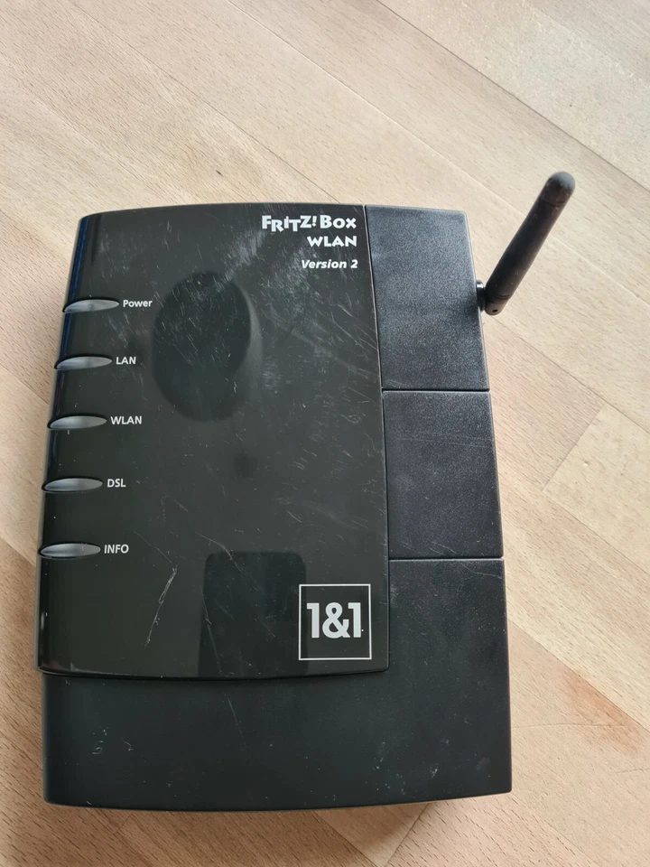 Fritz!Box Wlan 3030 Version 2 Fritzbox AVM DSL Router Solo - ohne Zubehör - Bild 2 von 4