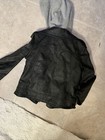 Boys 3t Black Hooded Zip Up Jacket Genuine By Osh Kosh — photo 5
