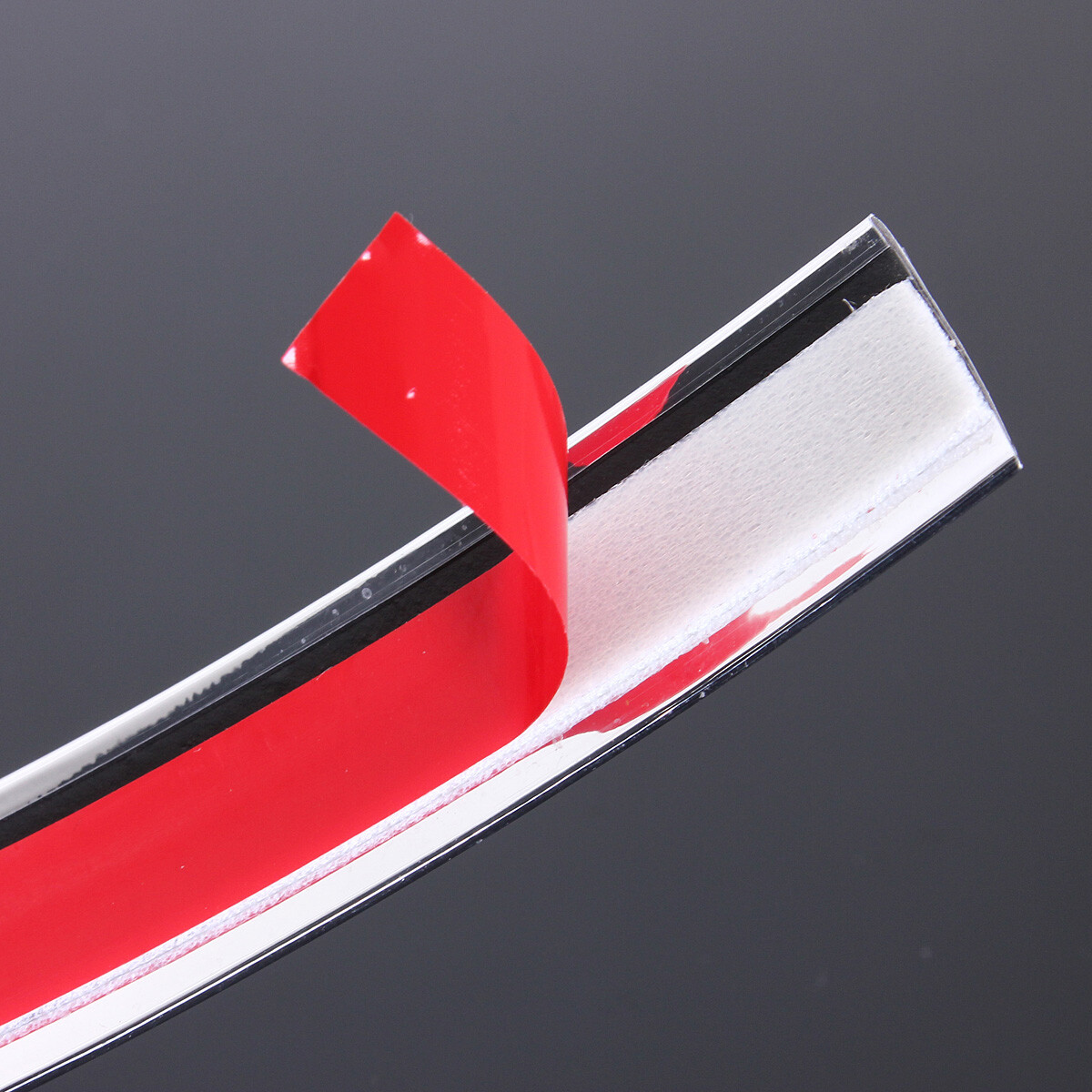 Car Chrome Moulding Trim Strip Door Edge Guard Seal Protector Bumper