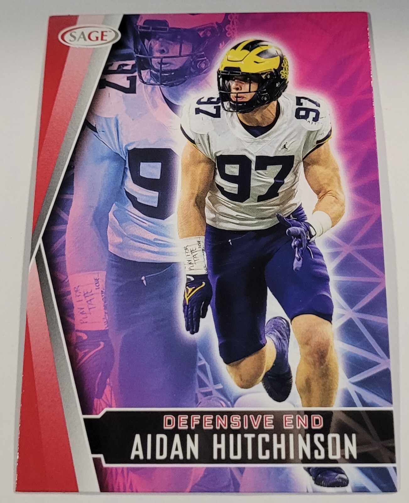 Aidan Hutchinson Sage High Series #189 Base