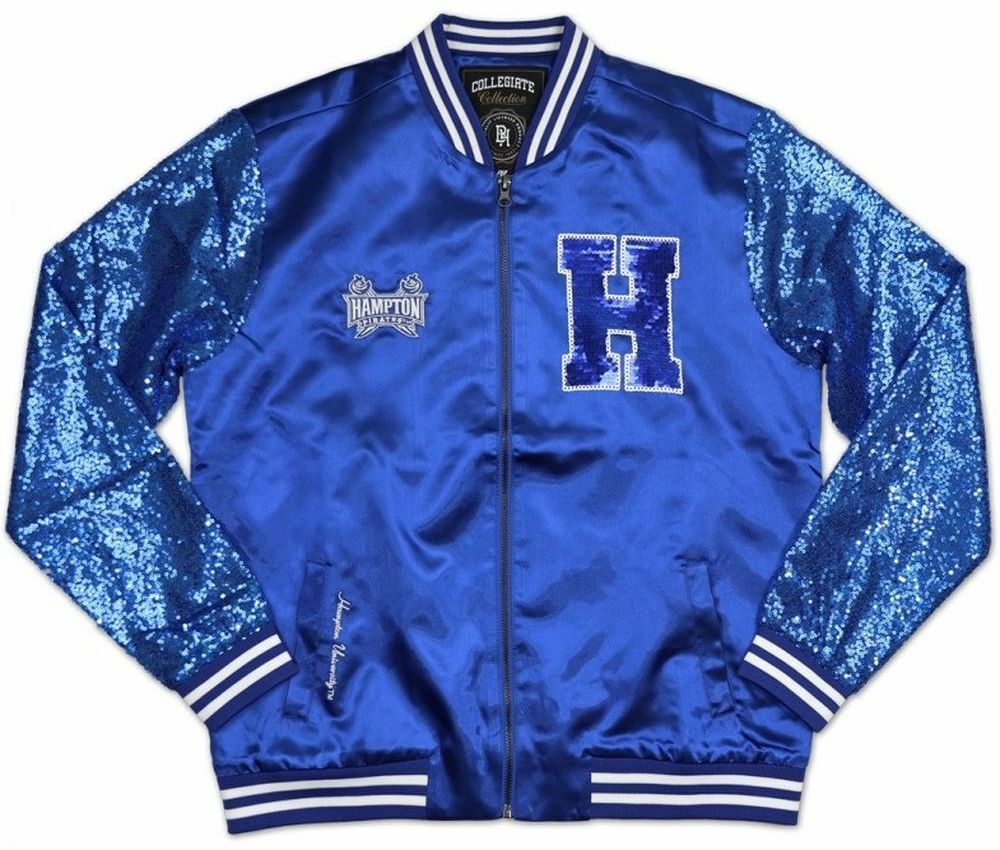Hampton University Sequins Satin Jacket eBay