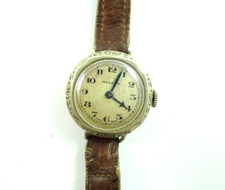 ANTICO PICCOLO OROLOGIO DA POLSO MEDANA DA DONNA BRACCIALE 1920 IDEA GIOIELLO