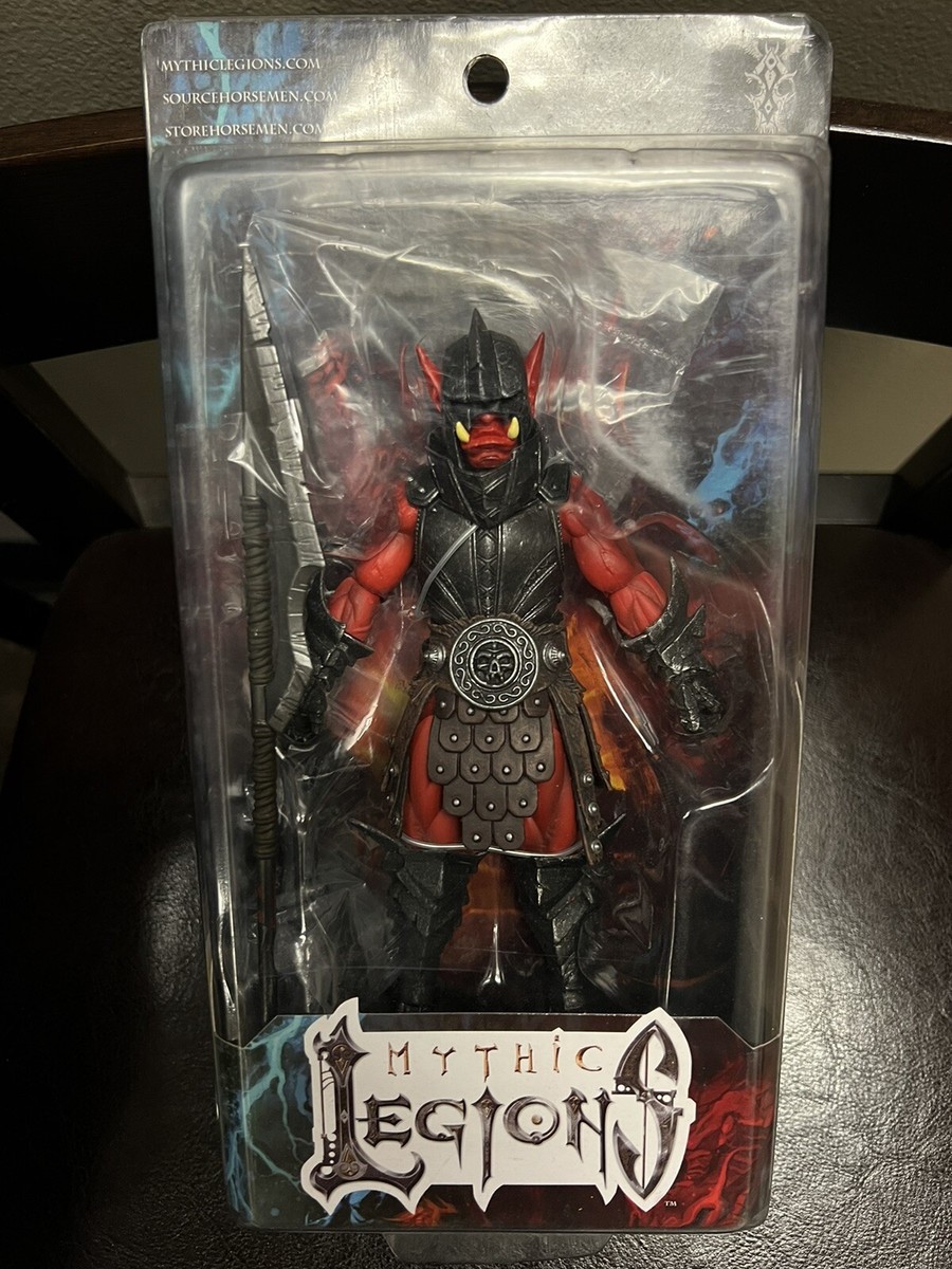 MYTHIC LEGIONS Fury Clan Red Orc Soul Spiller New Four