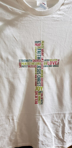 Inspirational cross Christ bible God Jesus mens t-shirt tee graphic novelty new - Bild 14 von 33
