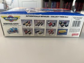 Vtg Micro Machines Service City Playset W/ Box Galoob 1988 Complete! New