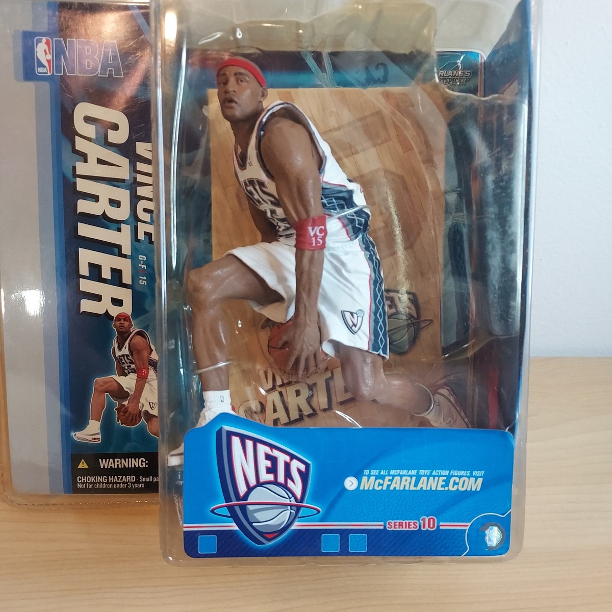 McFARLANE‘S NBA CARTER TーMAC Rare McFarlane NBA Vince Carter Series 10 Basketball Figure Nets