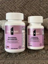 One A Day Advanced Prenatal Multivitamin with Choline 60 60 Count Exp 10/27